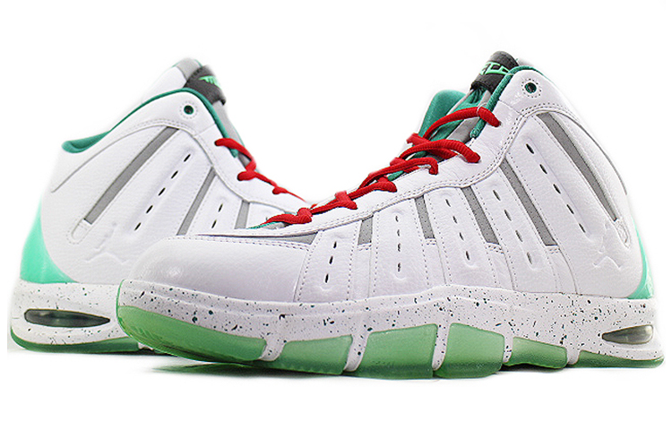 Мужские кроссовки Jordan Melo M7 China (бело-зеленый) — фото 3