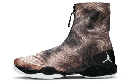Jordan Air Jordan 28 Black Camo Clown OG Comfortable Non-Slip Lightweight High Top Practical Basketball Shoes Men's Purple