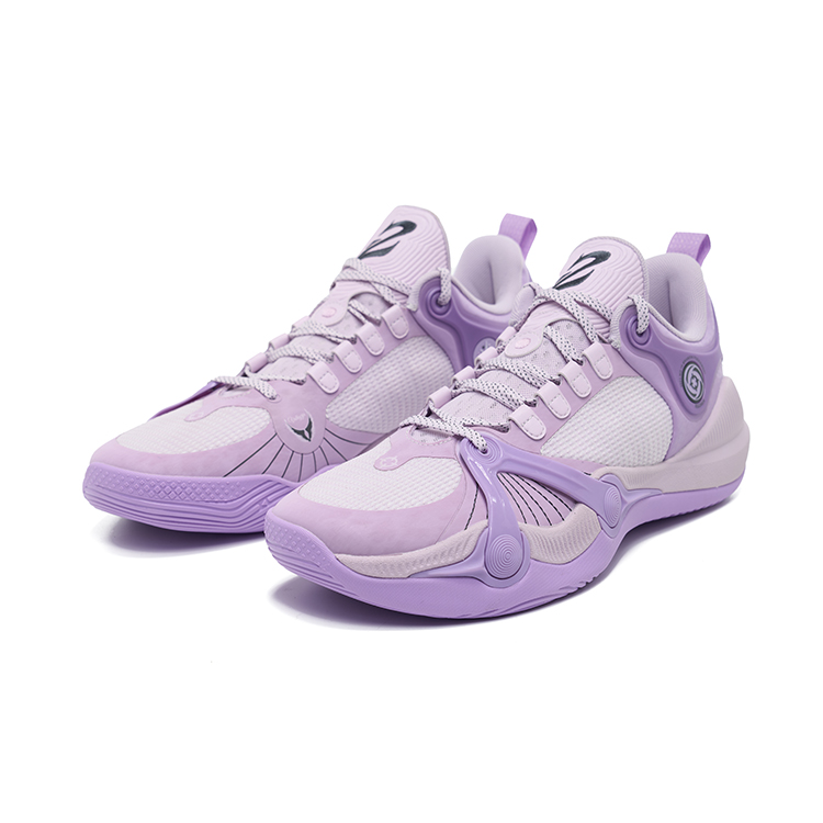 RIGORER Brandin Podziemski Generation 1 Basketball Shoes Men’s Low Top Lavender/Dark Purple
