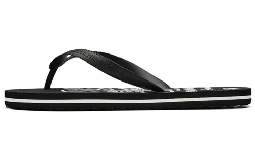 Anta Life Collection Breathable Slide Slippers Men's Black White