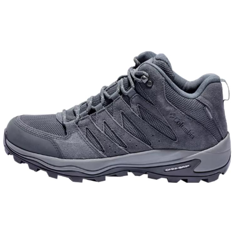 Columbia Redmond Mountaineering & Hiking Shoes Men’s Mid Top Gray
