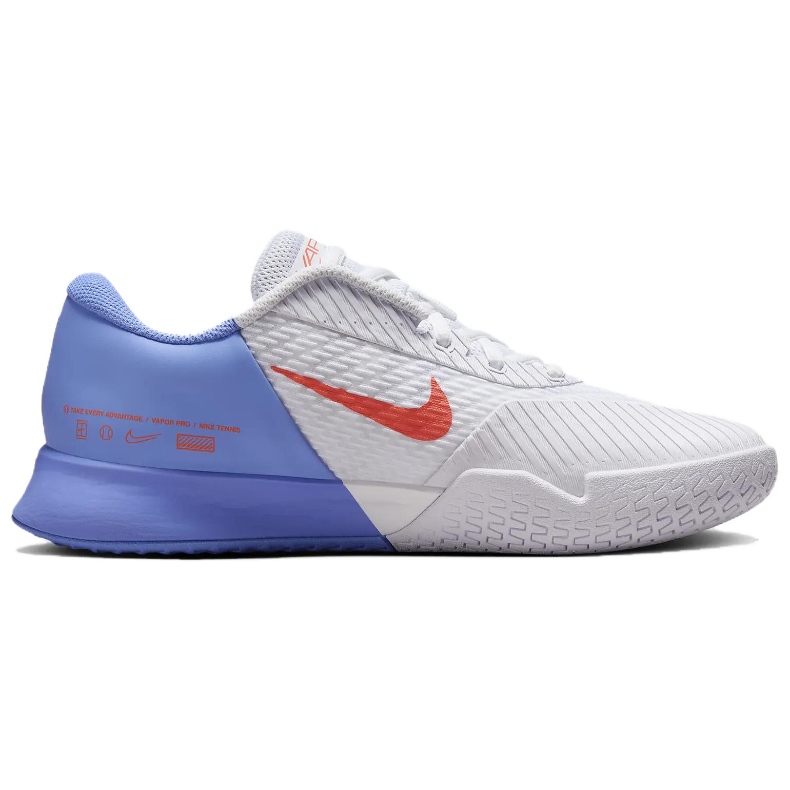Nike Court Air Zoom Vapor Pro 2 Hc White Royal Pulse Light Wild Mango Women’s