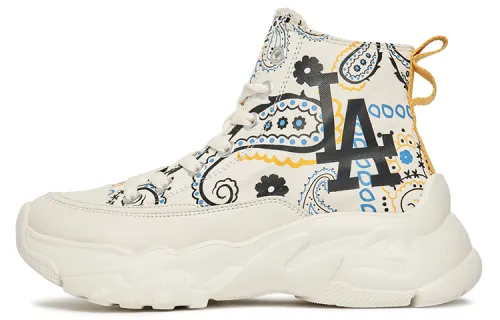 MLB Chunky High Slip Resistant Abrasion Resistant Cushioning Height Increasing Lightweight