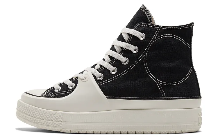 Converse Chuck Taylor All Star Construct High top Canvas Shoes Unisex Black White