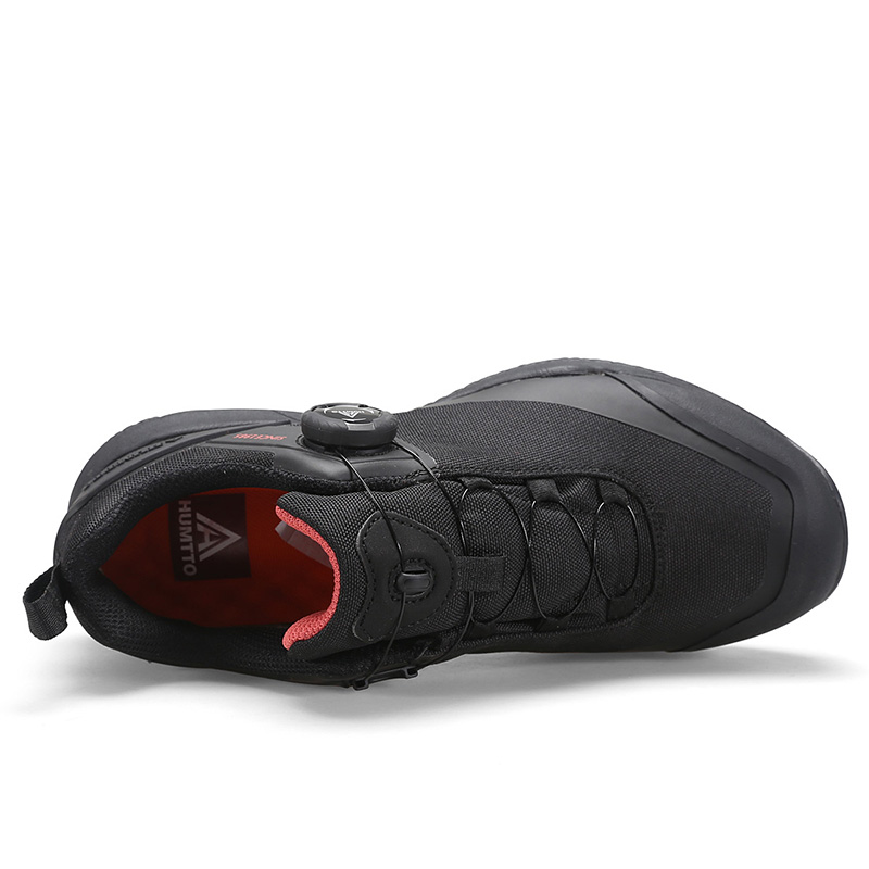 HUMTTO Mountaineering & Hiking Shoes Women’s Low Top Black/Dark Gray/Dark Blue/Dark Purple