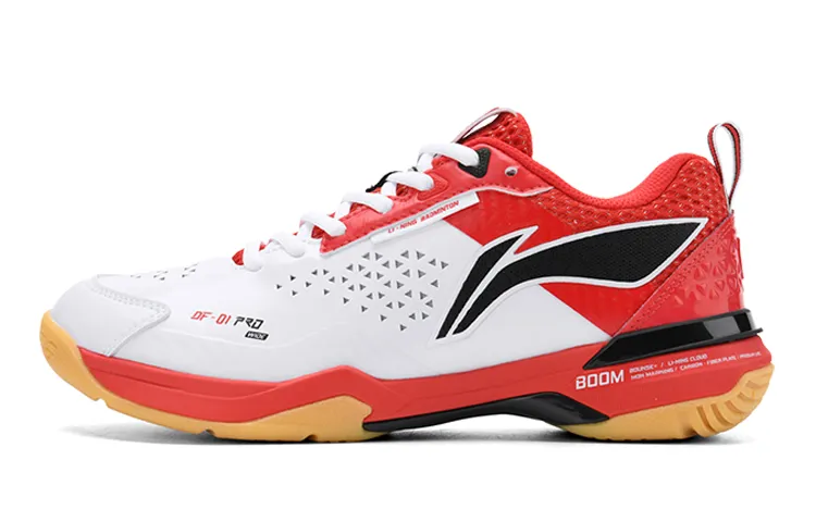 Li Ning Blade Pro Textile, Synthetic Leather, TPU Slip Resistant Abrasion Resistant Low top Badminton Shoes Unisex