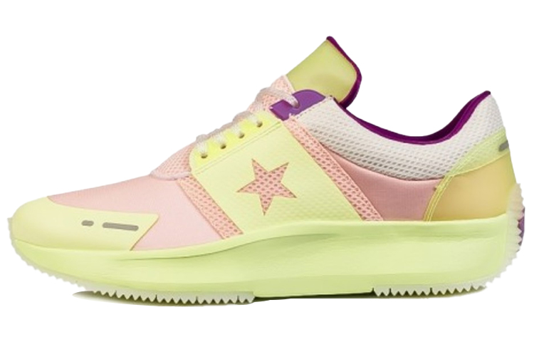 Женские кеды Converse Run Star Ox (желтые) — фото 1