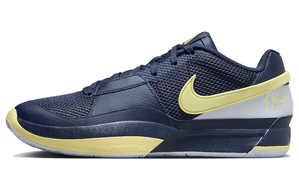 Nike Ja 1 Morant generation Murray State fashionable and versatile low-top basketball shoes men's blue foreign version