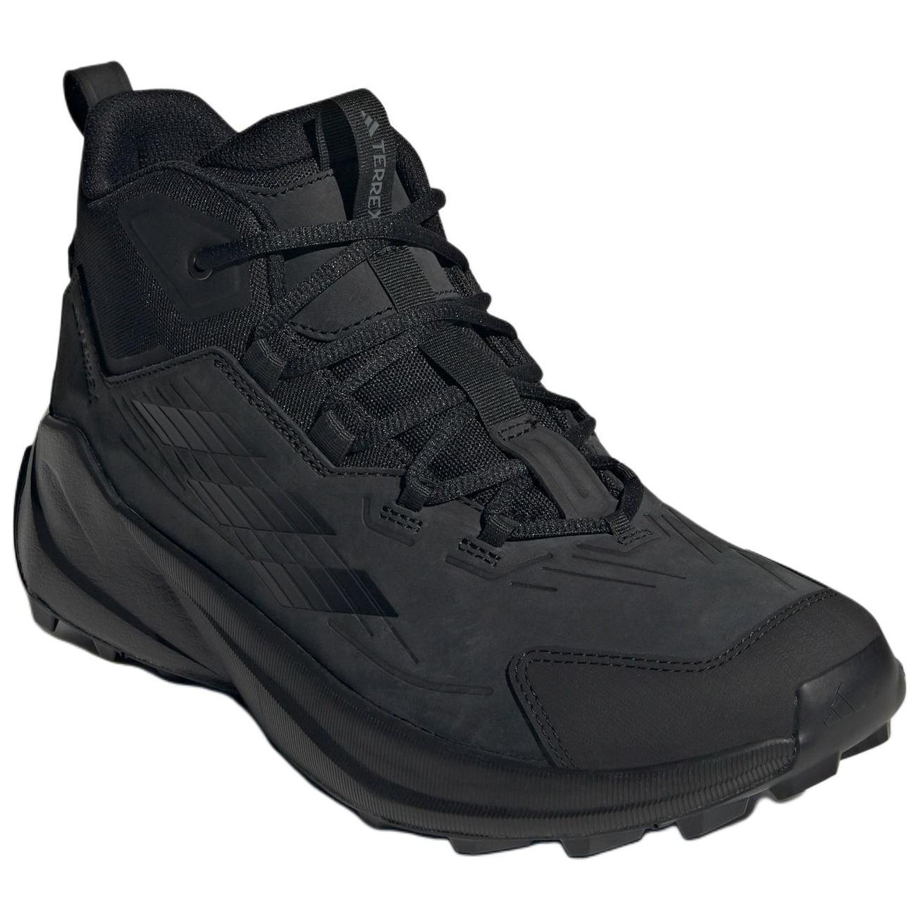 Adidas TERREX TRAILMAKER 2.0 Slip Resistant Abrasion Resistant Mid top Hiking Shoes Men’s Black