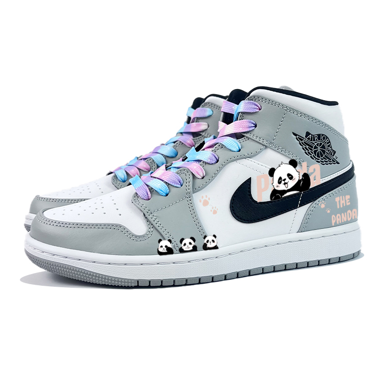 Jordan Air Jordan 1 Cushioning Slip Resistant Abrasion Resistant High top Vintage Basketball Shoes Men’s