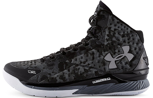 Мужские кроссовки Under Armour Curry 1 MI30 (черно-камуфляжный)