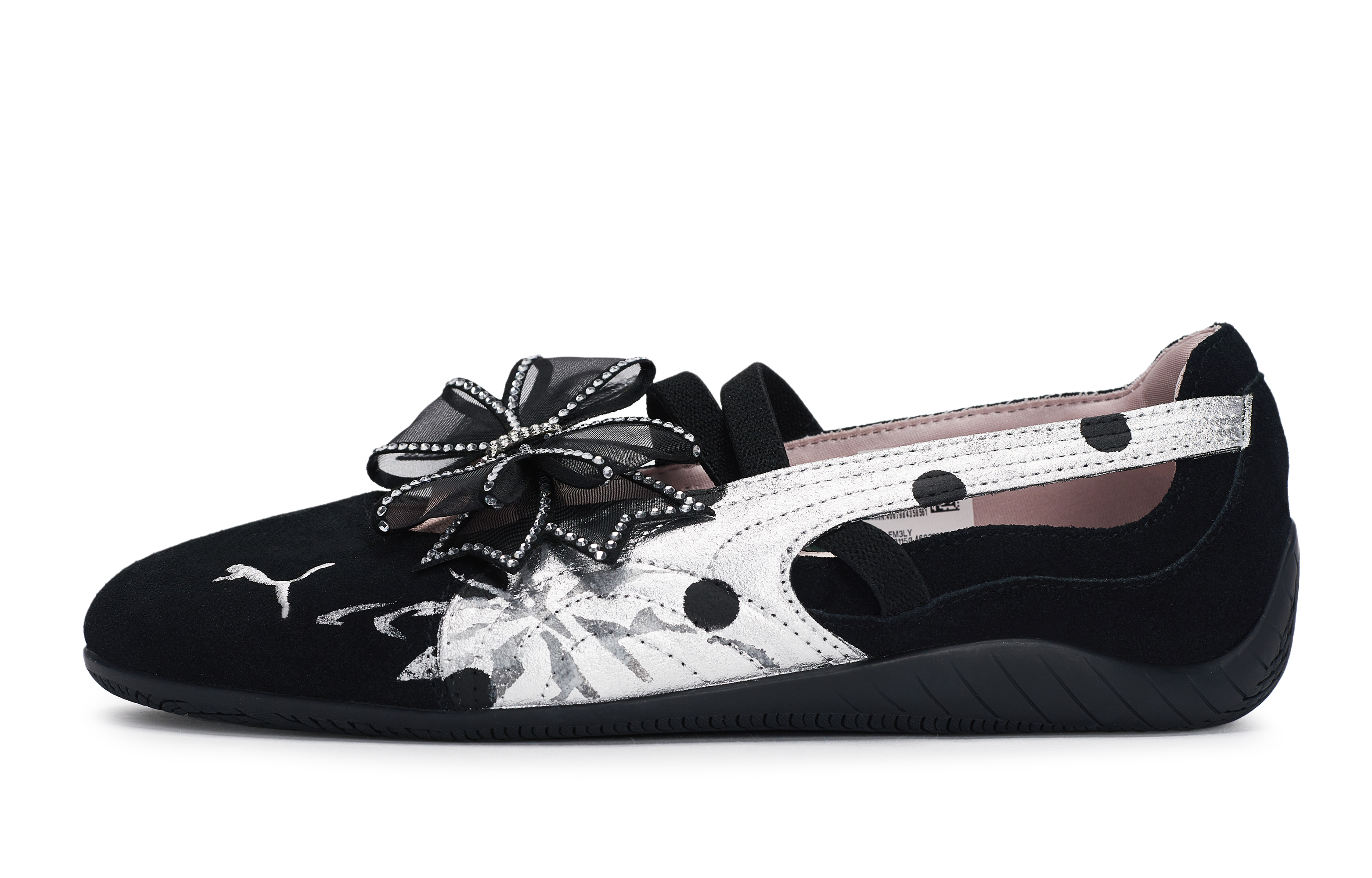 PUMA Speedcat Collection 811 Manufacturing, Butterfly Polka Dot, Special Shoe Box Abrasion Resistant Low top