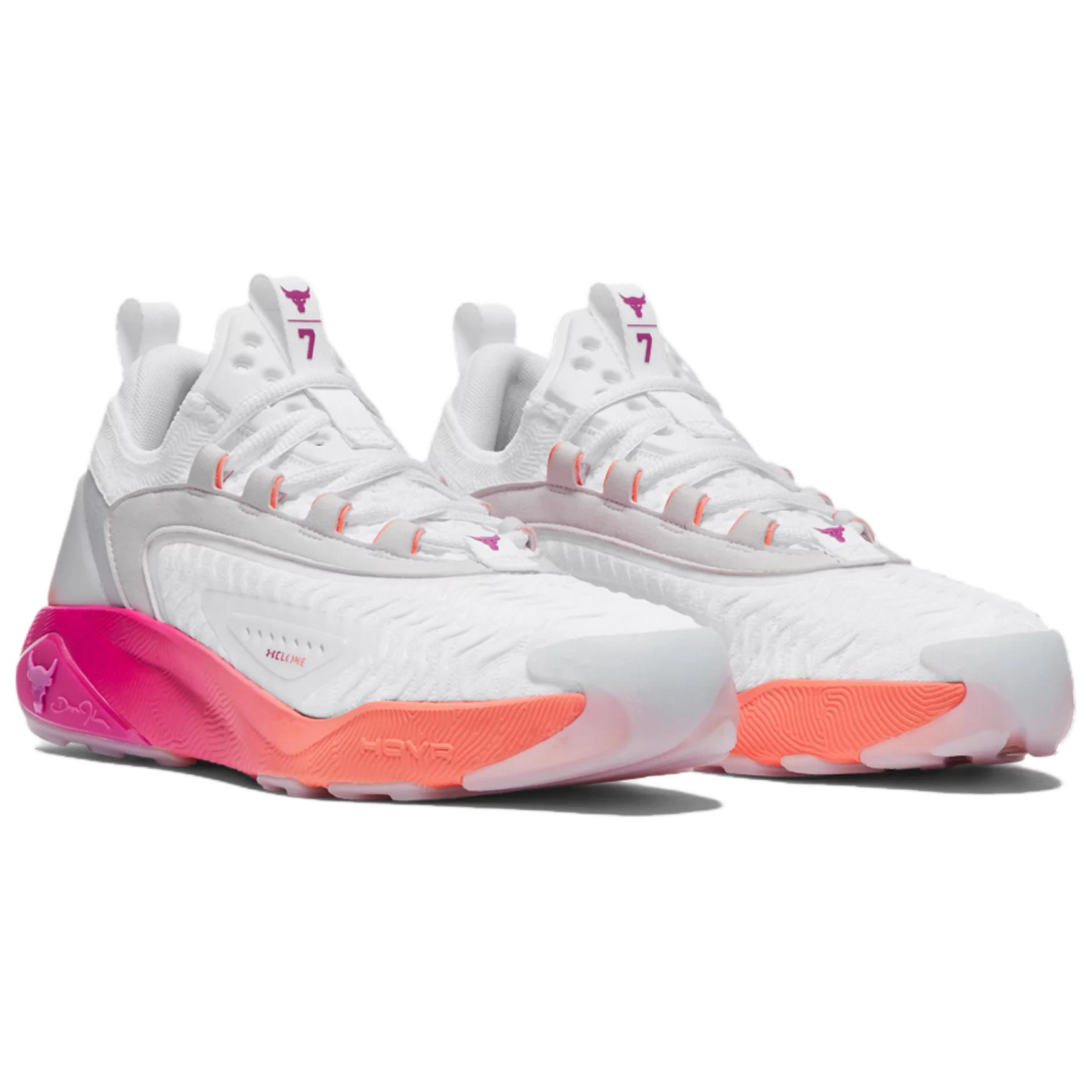 Under Armour Project Slip Resistant And Breathable Slip Resistant And Breathable Low top Training Shoes Men’s White Red