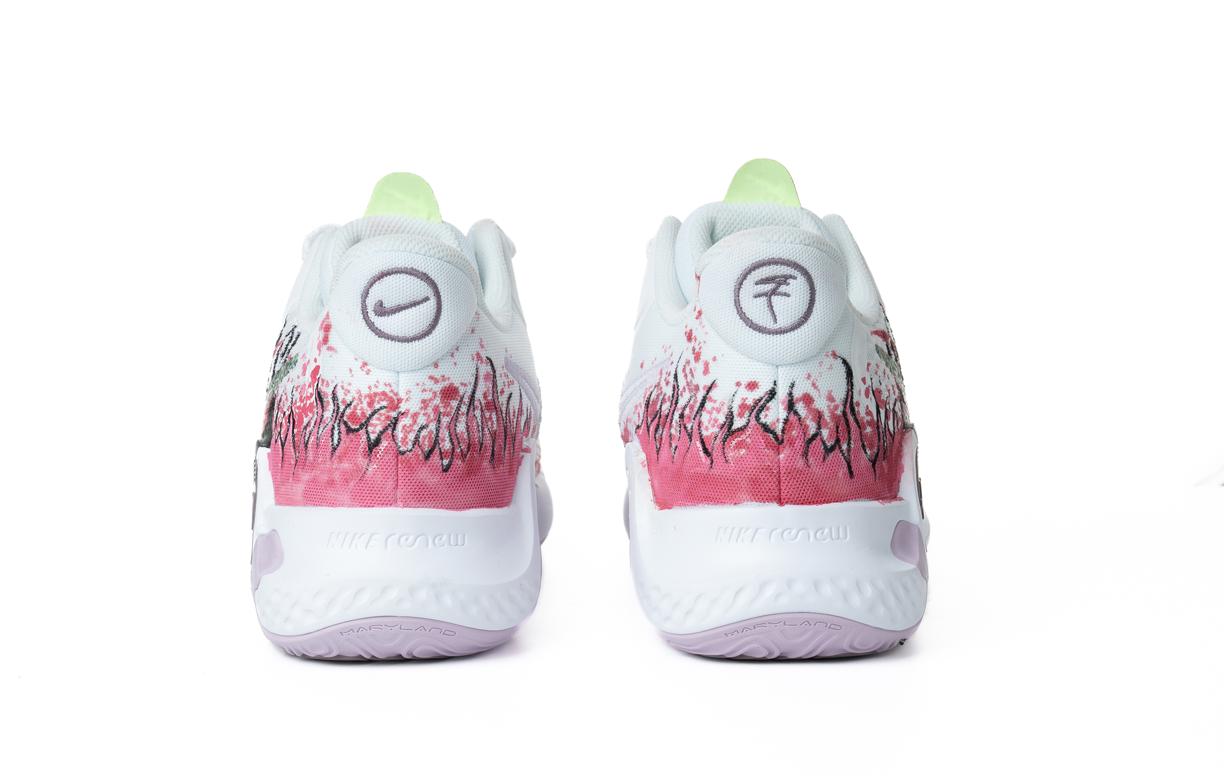 Nike KD Trey 5 Vintage Basketball Shoes Unisex Mid Top White