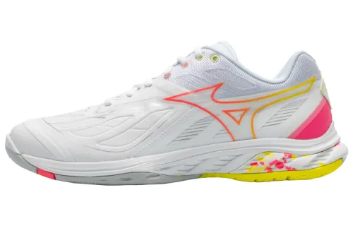 Wave Fang Mizuno 2 'White Pink Bolt Neon'