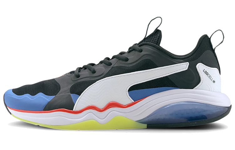 PUMA LQDCELL Training Shoes Men's Low Top Black/Blue/White/Yellow/Red