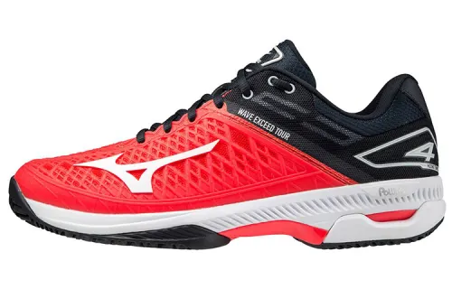 Mizuno Tennis Shoes Unisex Low Top Red/Black