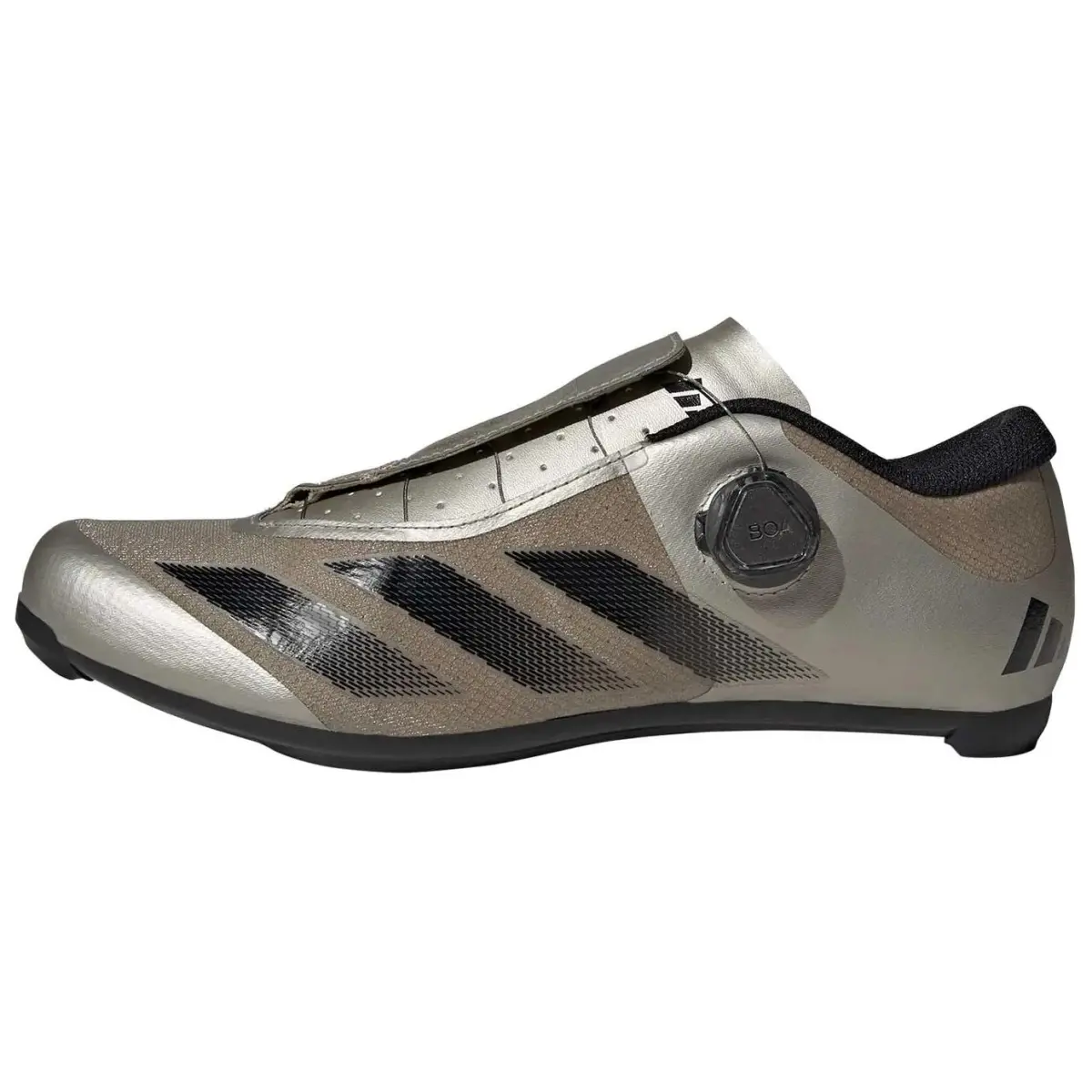 Adidas Slip Resistant Abrasion Resistant Slip Resistant Abrasion Resistant Low top Cycling Shoes Men's Gray Brown