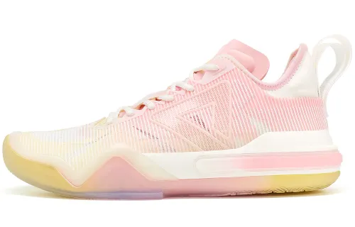 Peak and Wiggins AW1 replaceable version, extremely surging, fabric, low-top, practical basketball shoes, men's style, white powder