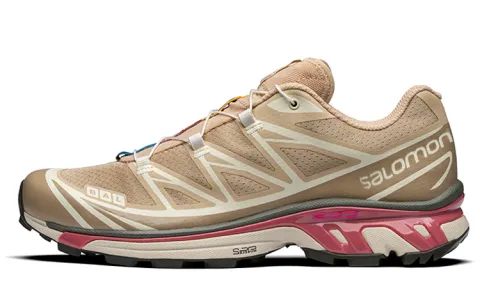 SALOMON XT 6 Advanced PU, Textile, Synthetic Leather Fashion Cushioning Slip Resistant Abrasion Resistant Low top
