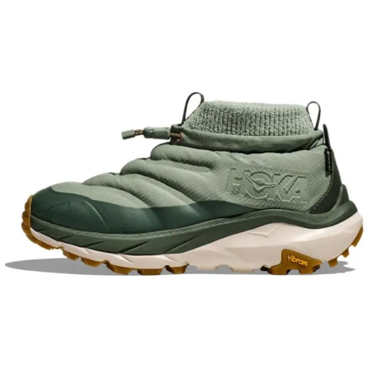 HOKA ONE ONE Kaha 2 Slip Resistant, Abrasion Resistant, Thermal Mid top Hiking Shoes Unisex Green
