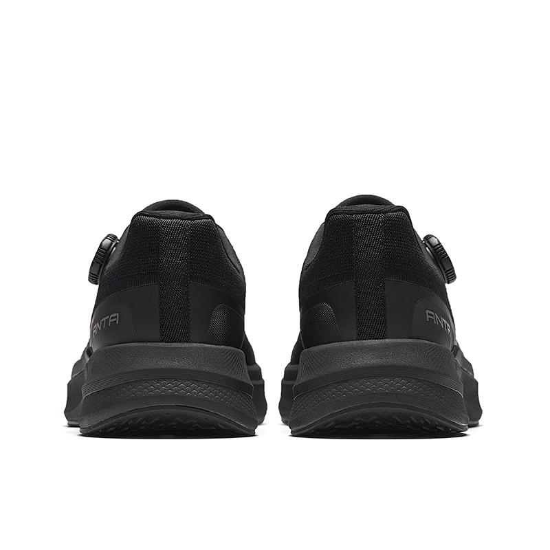 Anta Shen Xing 12Pro City Commuting Cushioning Breathable Low top Training Shoes Men’s Basic Black