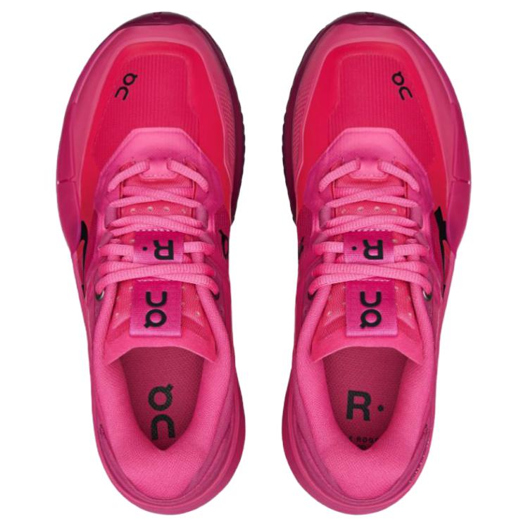 On THE ROGER Pro 2 Abrasion Resistant Breathable Support Low top Tennis Shoes Women’s Pink