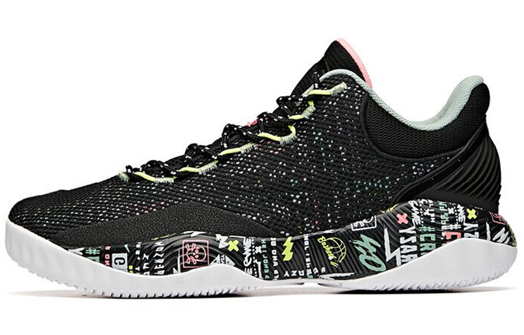 Anta A Shock Textile, Synthetic Leather, TPU Cushioning Slip Resistant Abrasion Resistant Breathable