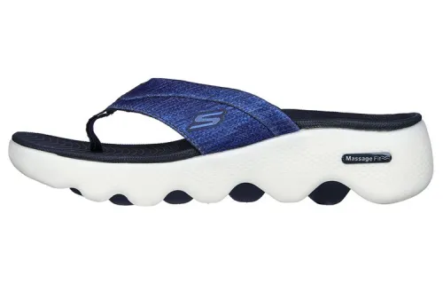Skechers GO WALK Massage Slide Slippers Women's Blue