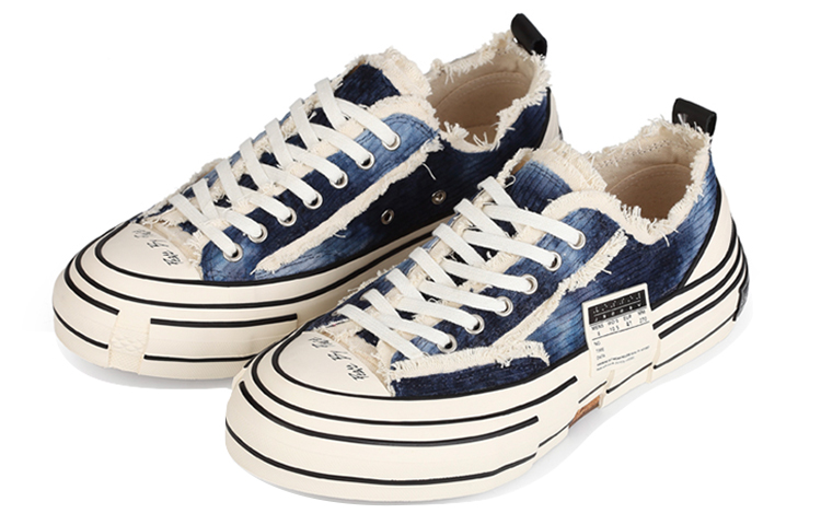 VESSEL Low top Canvas Shoes Unisex Blue