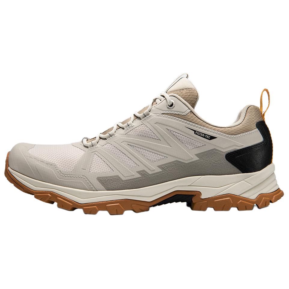 KAILAS Fabric Cushioning Slip Resistant Low top Hiking Shoes Men’s Taupe Gray