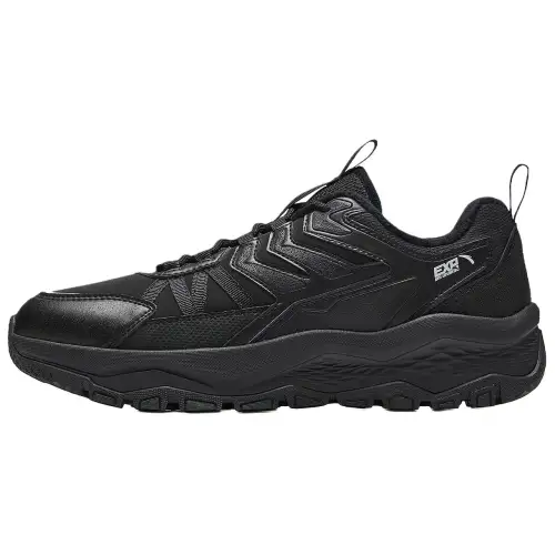 Anta Mountain Exploration Outdoor Mountaineering Hiking, Abrasion Resistant, Waterproof, Slip Resistant, Fleece Lined