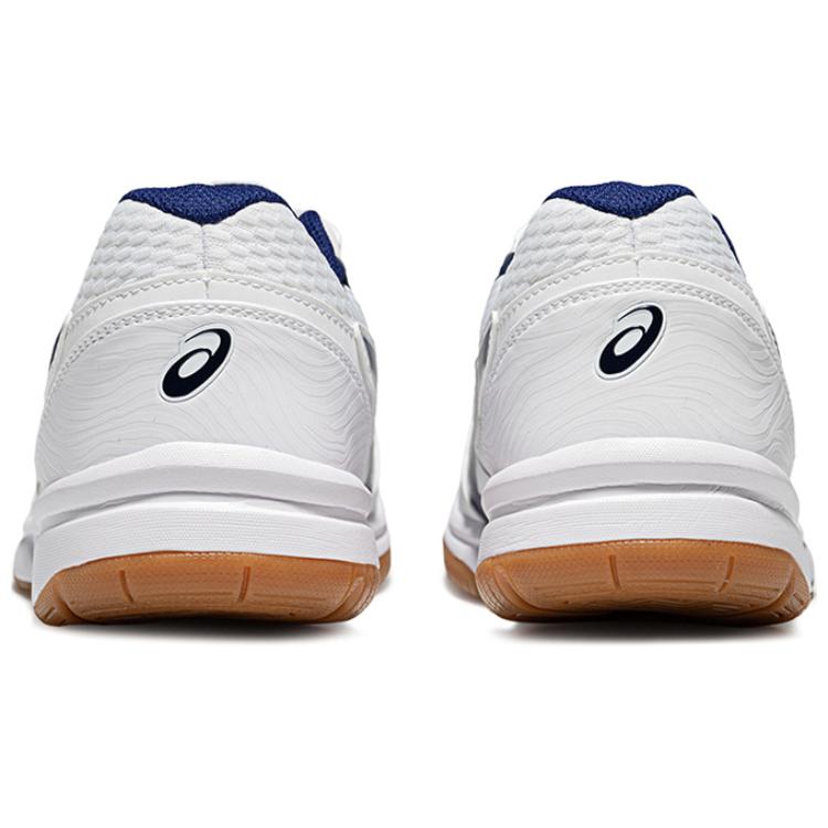 ASICS RIVRE CF Fabric Abrasion Resistant Low top Badminton Shoes Unisex White Blue