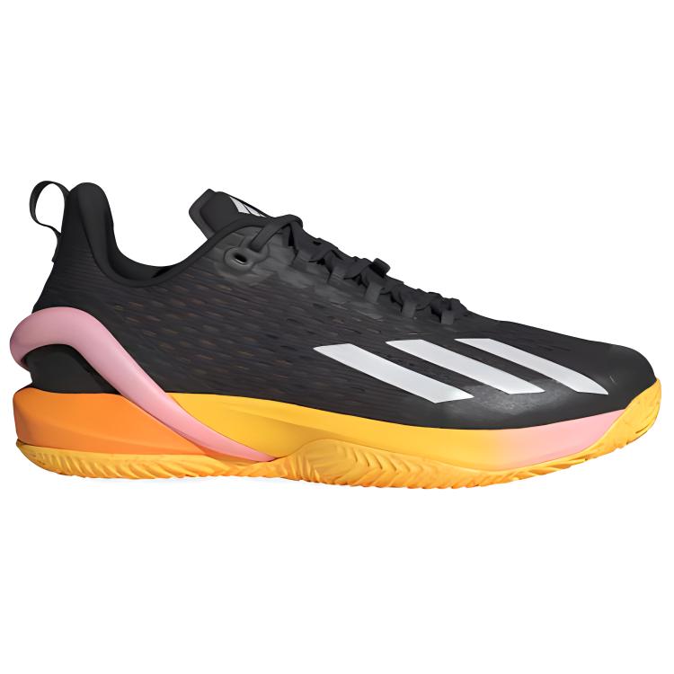 Adidas Adizero Cybersonic Soft And Comfortable Abrasion Resistant Slip Resistant Low top Tennis Shoes Men’s Black