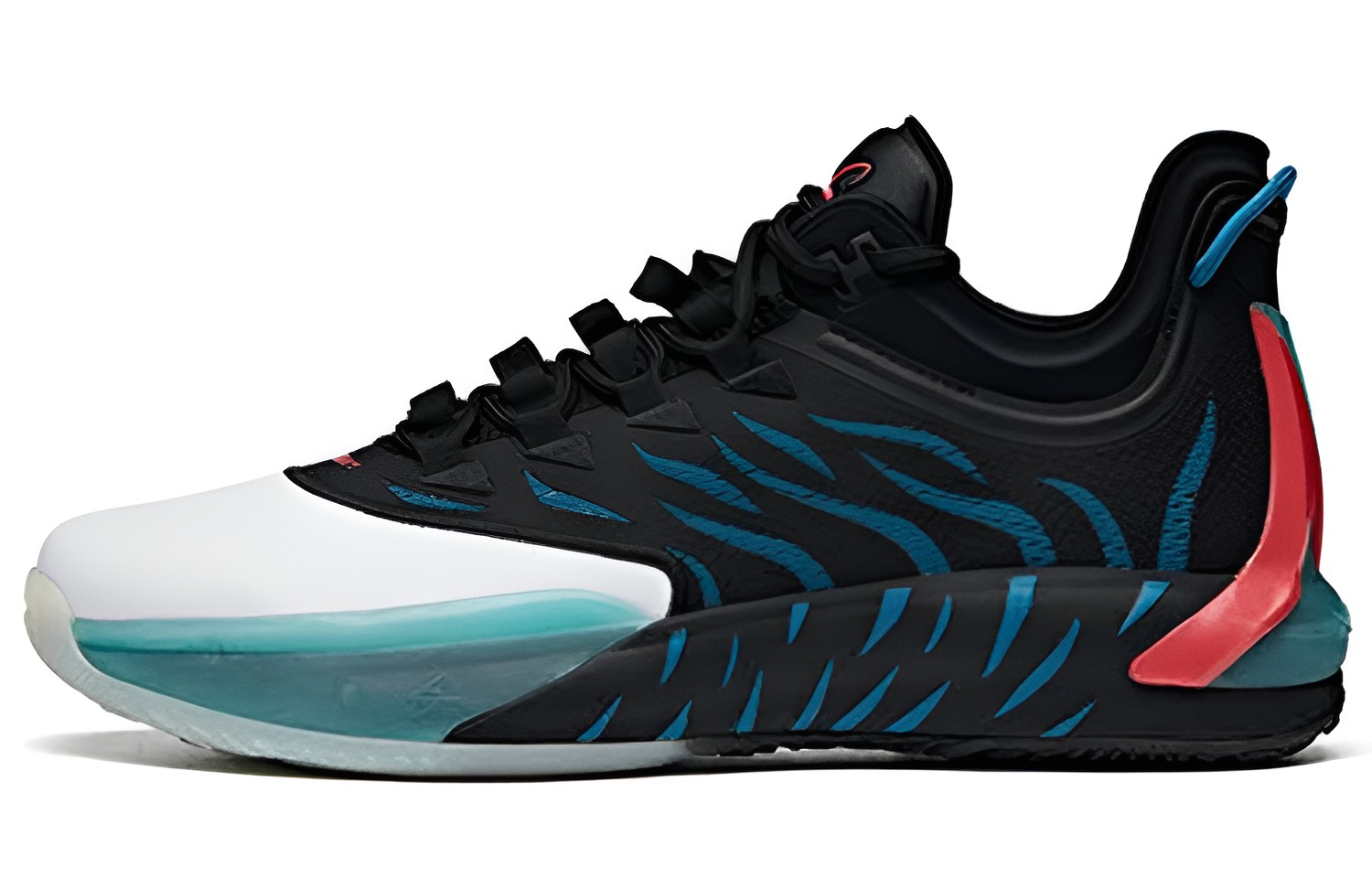 Anta Anta GH1 Low Hayward comfortable and versatile wear-resistant and breathable low-top basketball shoes men's black and blue