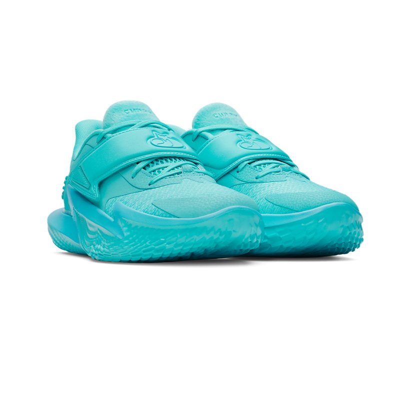 Under Armour Curry Fox 2 Cushioning, Wear Resistant Basketball Shoes Unisex Blue
