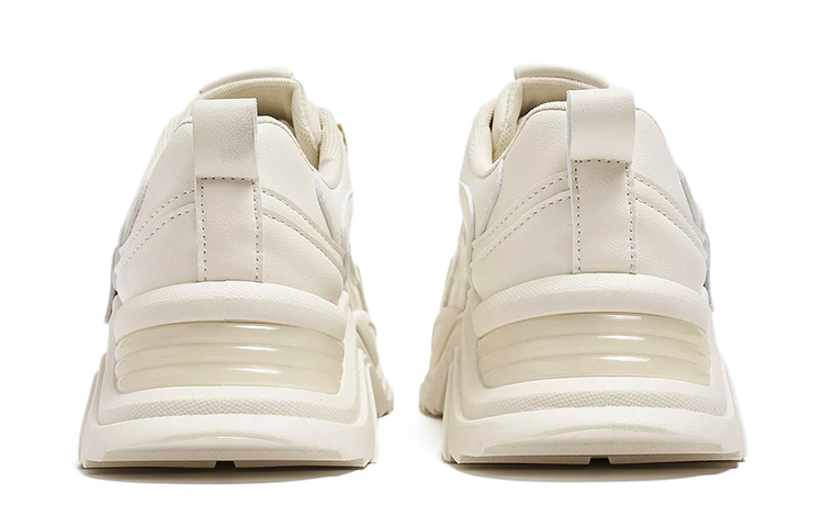RENBEN Low top Chunky Sneakers Women's Beige