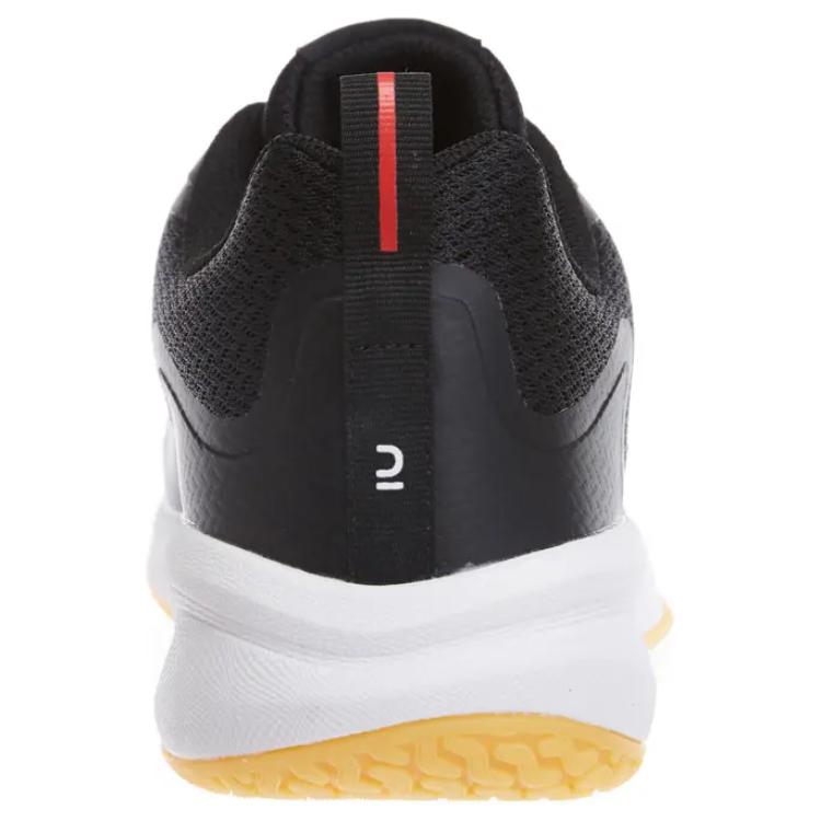 DECATHLON 530 Cushioning, Wear Resistant Low top Badminton Shoes Men’s Black White