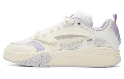 FILA FUSION Lifestyle Basketball Heritage Sneakers 'White Purple' Women's