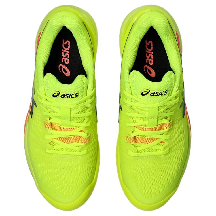 ASICS Gel Resolution 9 Paris Safety Yellow Black Women’s