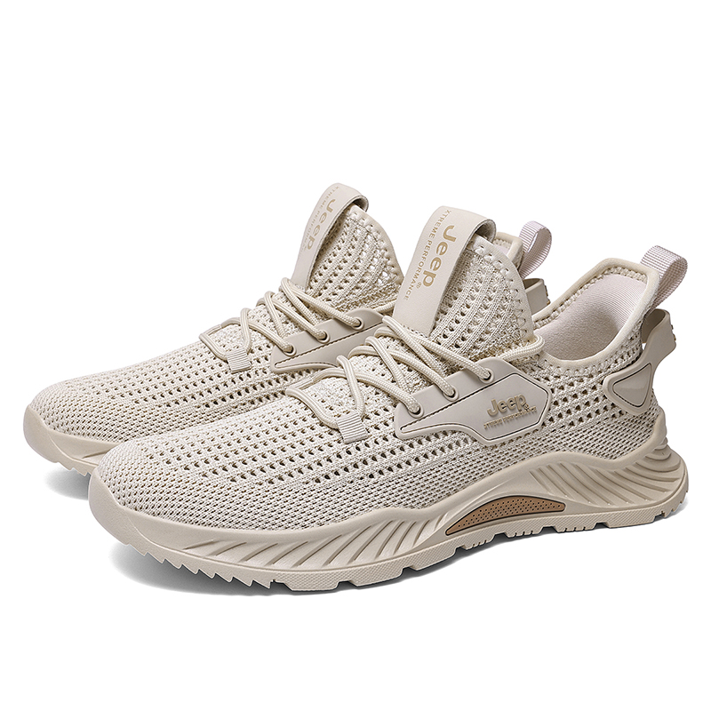 Jeep Low top Mountaineering Shoes Unisex Sand