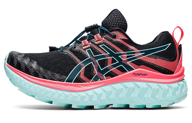 ASICS Trabuco Max Black Blazing Coral Women's