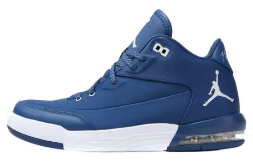 Jordan Flight Origin 3 Vintage Basketball Shoes Men's Mid Top Blue