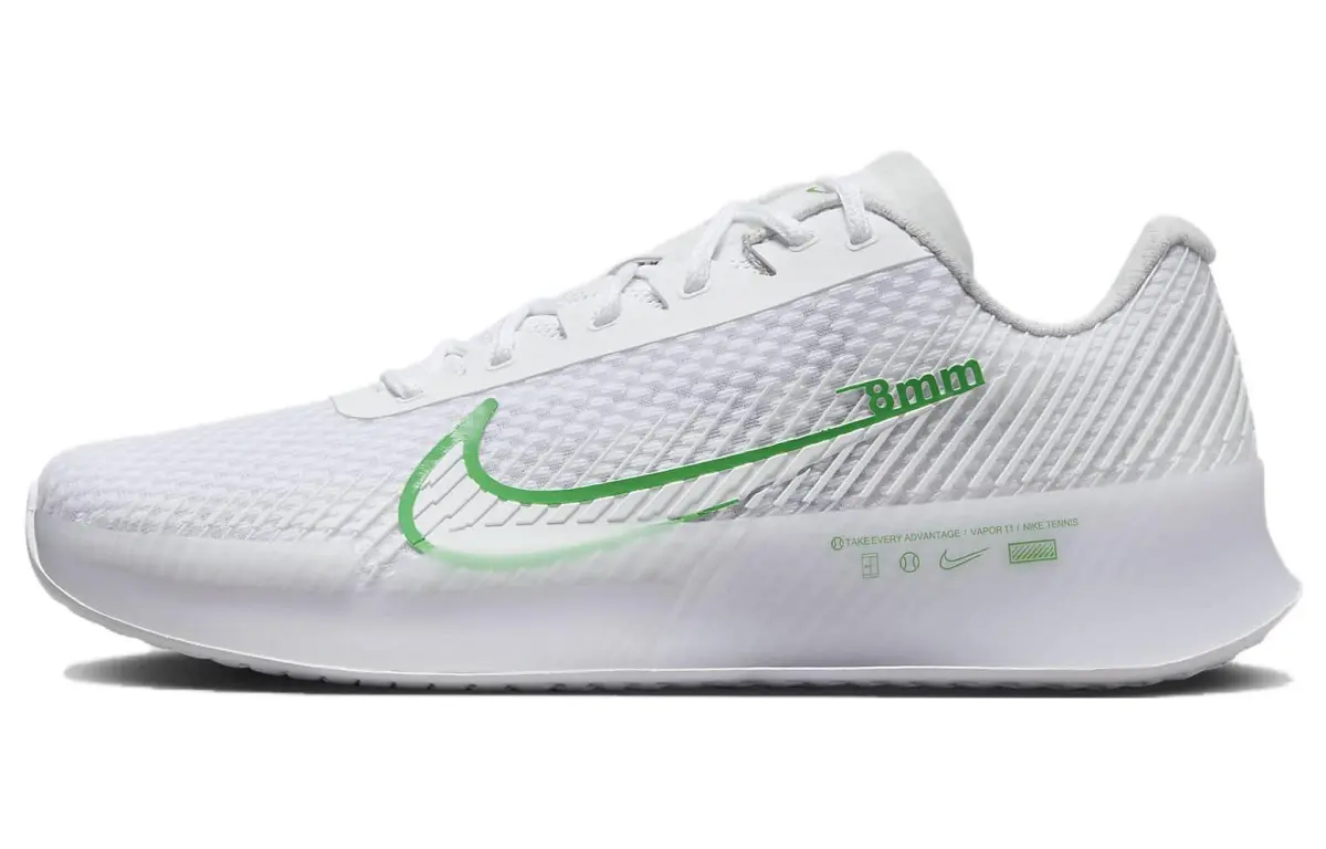 Nike Court Air Zoom Vapor 11 Hc White Kelly Green