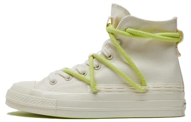 Converse Chuck 70 High Double Laces 'White Green'
