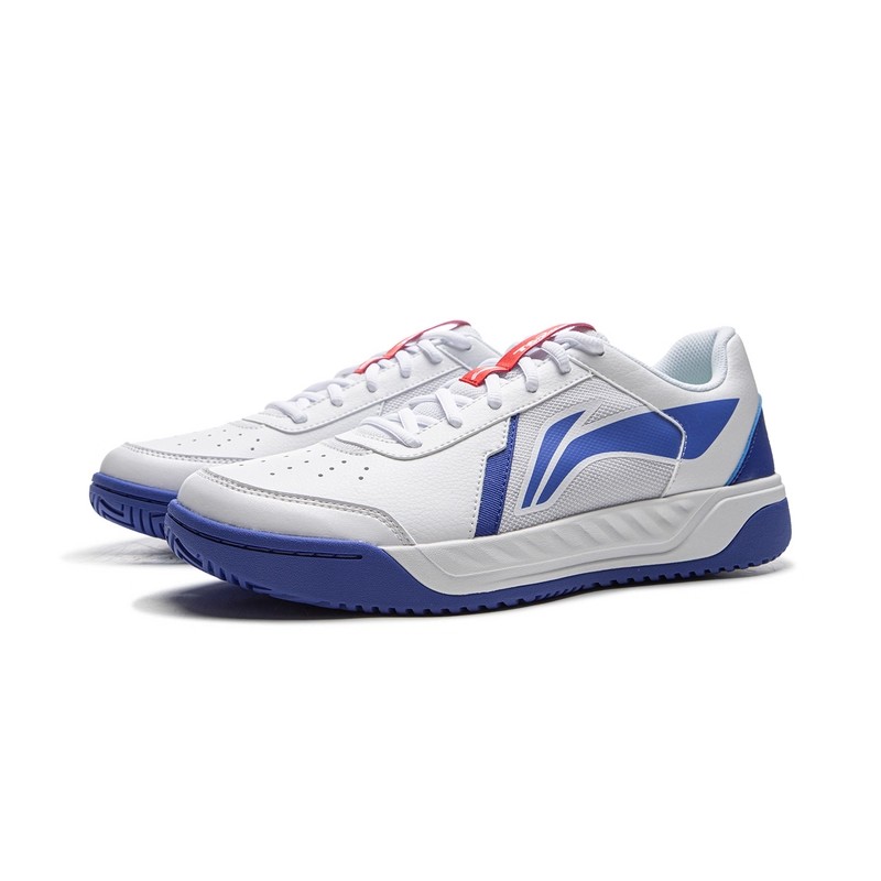 Li Ning Tennis Shoes Unisex Low Top White/Blue