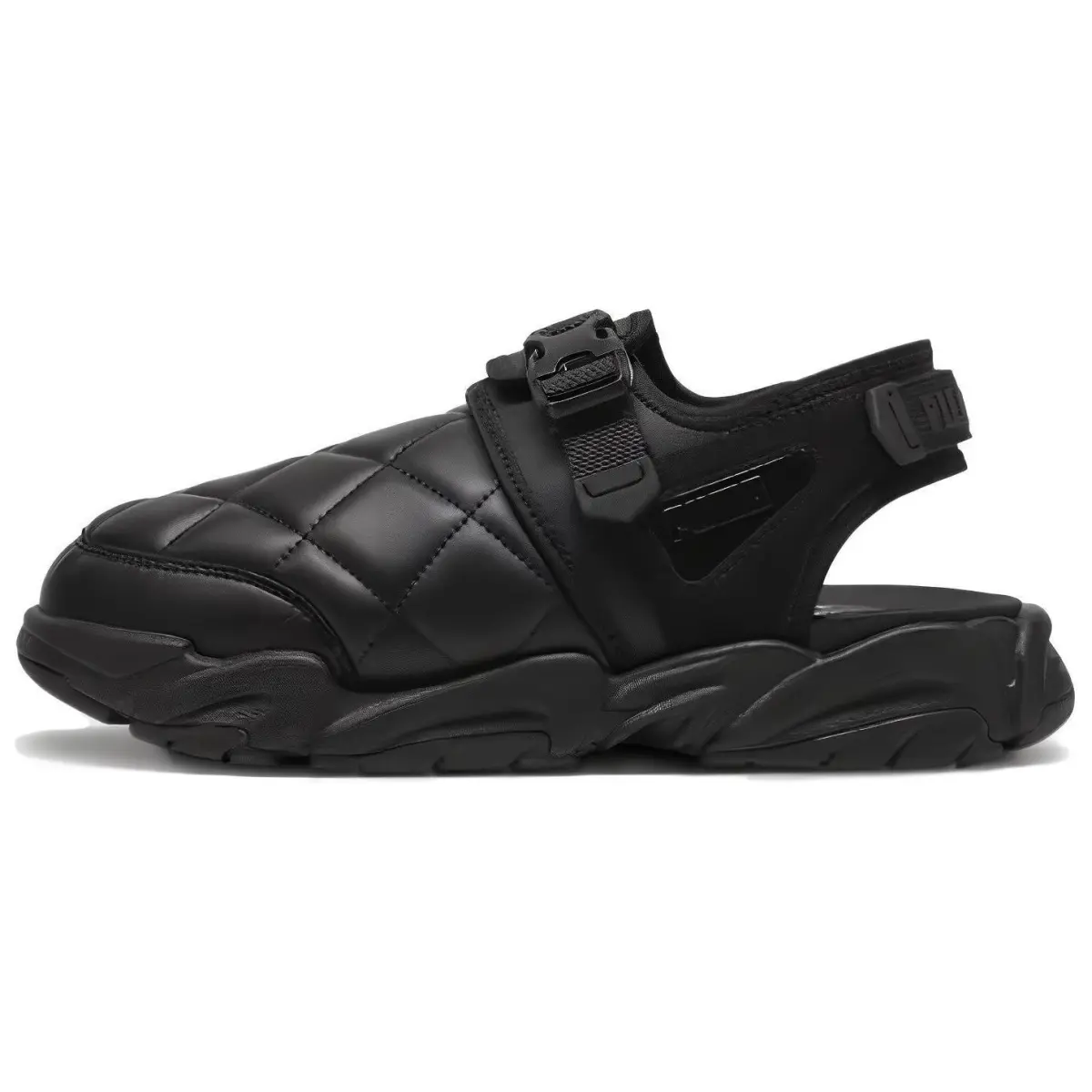 PUMA X Pleasures TS 01 Quilt Sandals 'Black'