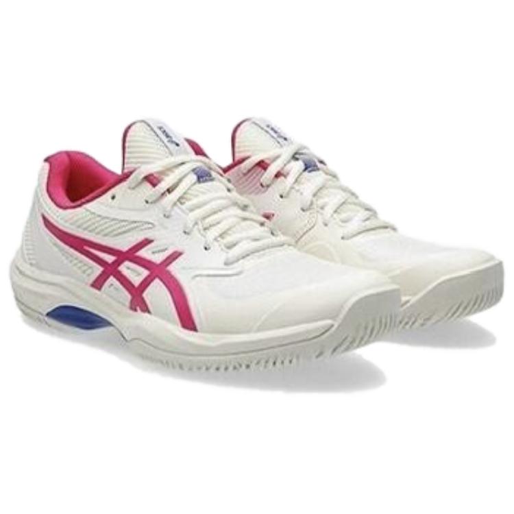 ASICS Game Textile, Artificial Leather Cushioning Slip Resistant Abrasion Resistant Breathable Low top Tennis Shoes