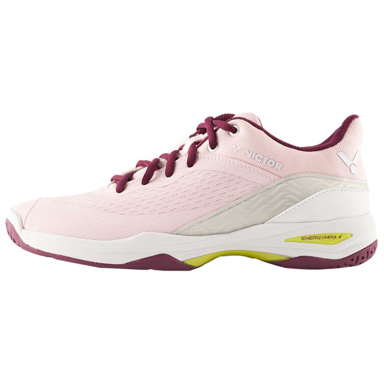 VICTOR Abrasion Resistant Breathable Low top Badminton Shoes Women’s Gray Pink