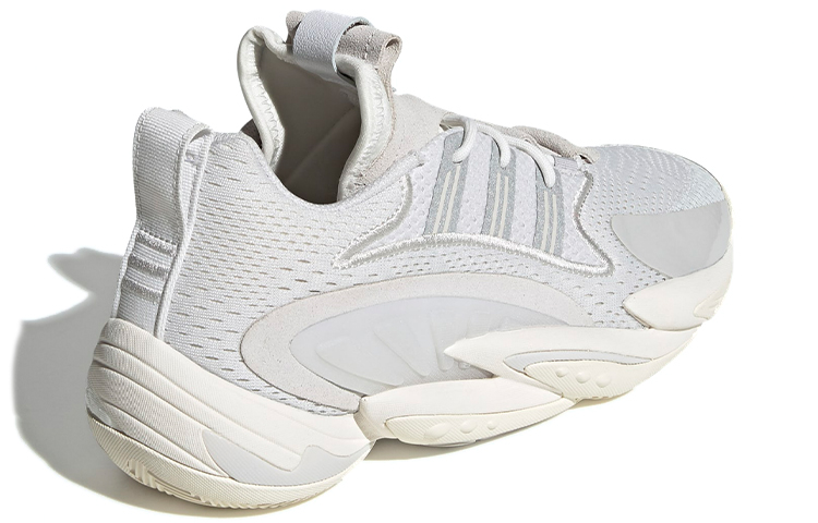 Мужские кроссовки adidas Originals Crazy BYW X 2.0 (серо-белые) — Серый / белый — фото 5